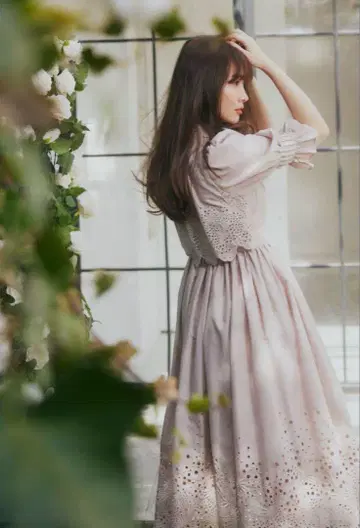 Herlipto Back Lace Midi Shirt Dress S