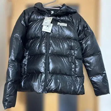 PUMA 후드 부착 다운 자켓