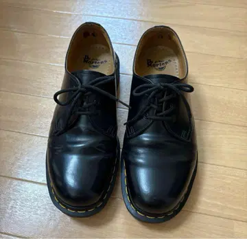 Dr. Martens 블랙 가죽 신발 43 EU