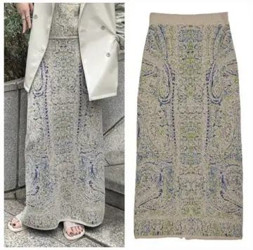 Ameri ASMEE I LINE KNIT SKIRT