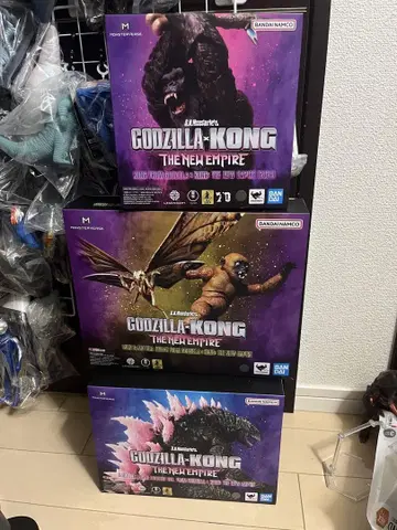 S.H.MonsterArts 고질라 콩 묶음 판매