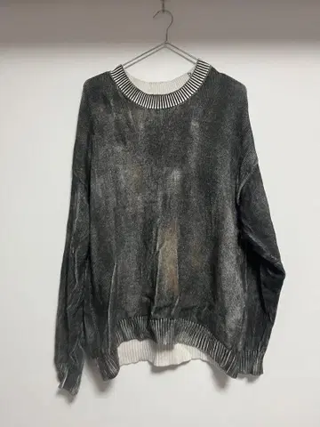 ZARA 그라데이션 프린트 스웨터 M 사이즈