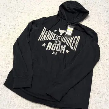 택 포함 미사용 언더아머 후드 맨투맨 UA 프로젝트 M