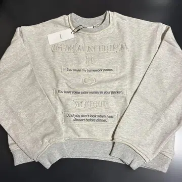 MOUSSY 자수 메시지 디자인 트레이닝복