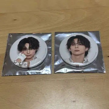 INI XQUARE MASTERPIECE 니시 히로토 캔뱃지 2종 세트
