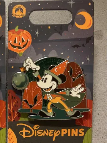 Disney 할로윈 핀 배지 미키
