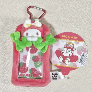 [완판템] 산리오 홍콩 한정판 딸기신문 50주년 마이멜로디 카드 케이스