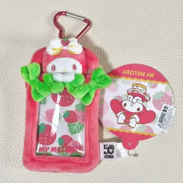 [완판템] 산리오 홍콩 한정판 딸기신문 50주년 마이멜로디 카드 케이스