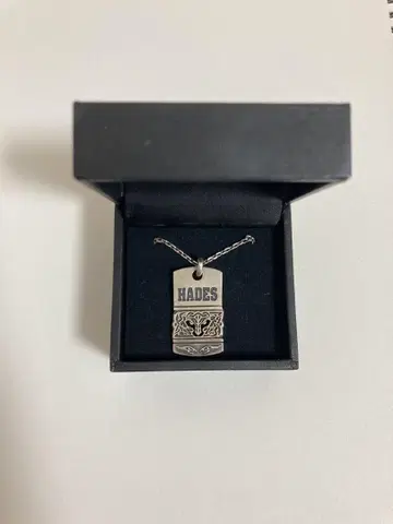 HADES 실버 펜던트 박스 포함