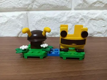 레고 LEGO 슈퍼 마리오 파워업 세트 벌 마리오 레고 변신