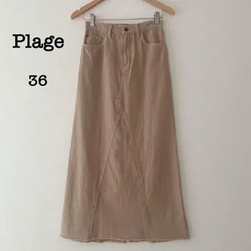 Plage Healthy denim 헬시 데님 스커트 36