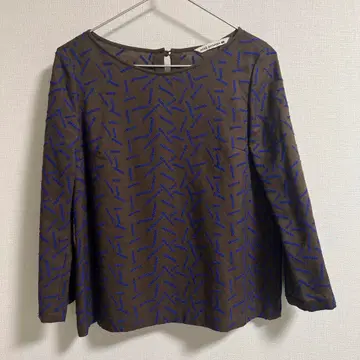 미나 페르호넨 울 자수 블라우스 36