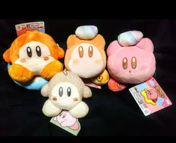 별의 커비 와돌디 봉제 인형 마스코트 4개 묶음 판매