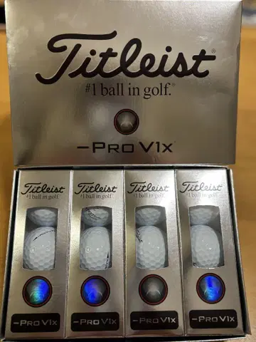 새상품 타이틀리스트 ProV1x 골프공 1더즌
