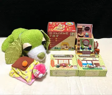 오차이누 문구의 집 미니어처 하우스 피규어 늘어뜨린 봉제 인형