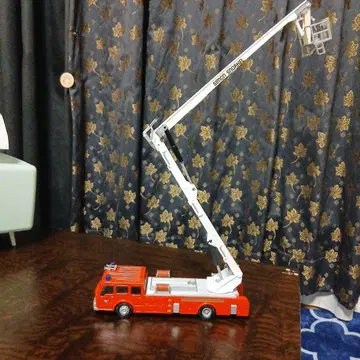 SIMON SNORKEL 소방차 미니카 1/43