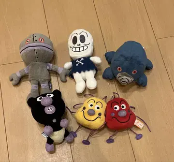 프리티 비즈 Splus 그것에 가자 호빵맨 봉제 인형 세트