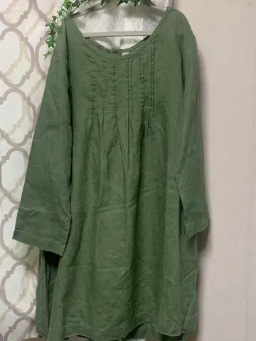 가격 인하 헤븐리 heavenly 린넨 튜닉 원피스