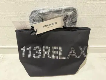 1PIU1UGUALE3 RELAX 큐빅 로고 미니 토트백 미사용 새상품