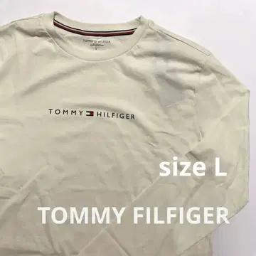 타미힐피거 긴팔티 L 사이즈 남녀 공용 타미힐피거 새상품