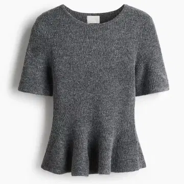 h&m 페플럼 니트