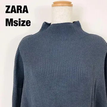 ZARA 자라 하이넥 긴팔 리브 니트 A1