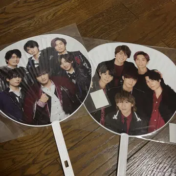SixTONES 부채 전원 집합