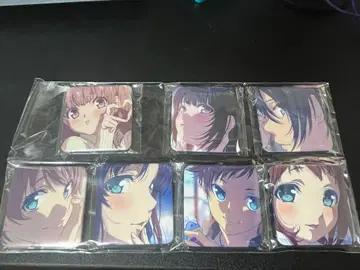 나기아스 x 구마노시 응원 크라우드 펀딩 10주년 스퀘어 캔뱃지 세트