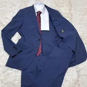 새상품급 ONLY x DRAGO사제 원단 셋업 수트 네이비 38