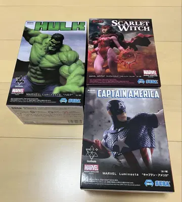 MARVEL 스칼렛 위치 & 캡틴 아메리카 헐크 피규어