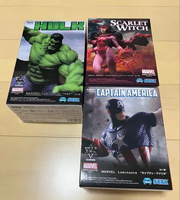 MARVEL 스칼렛 위치 & 캡틴 아메리카 헐크 피규어