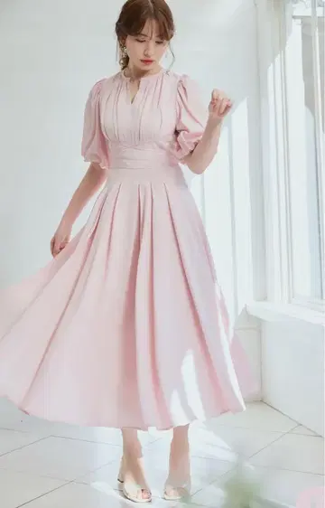 herlipto Fountain Lace Up Bow Dress