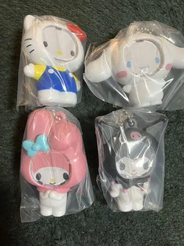 산리오 캐릭터즈 사진 프레임 마스코트