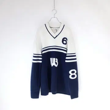 새상품 Wales Bonner motif jumper 인터샤 니트