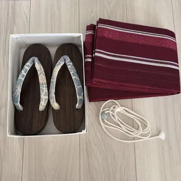 일본 나막신 오비 장식끈