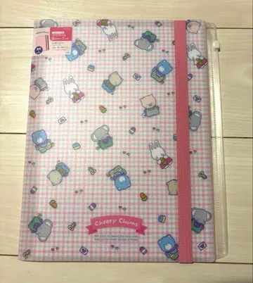 미사용 새상품 산리오 치어리 참 밴딩 클리어 파일