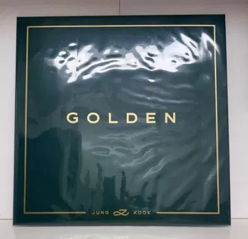 BTS 정국 JUNGKOOK 골든 LP 레코드