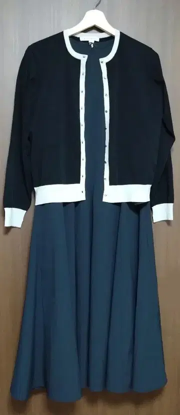 견본용 [세탁 가능] 레이온 폴리에스테르 스트레치 가디건