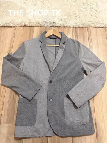 THESHOP TK 그레이스 절개 테일러드 자켓 얇은 소재 자켓