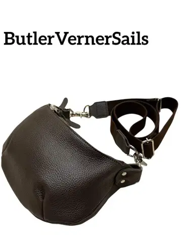 ButlerVernerSails FES 플랩 가죽 숄더백