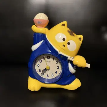 CITIZEN 고양이 캐릭터 알람 시계