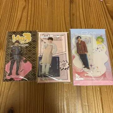 Hey!Say!JUMP 치넨 유리 아크릴 스탠드 세트