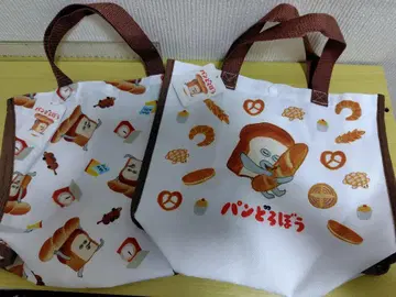 빵도둑 폴리 토트백 2개 세트