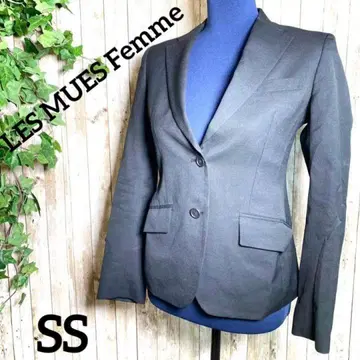 [ LES MUES Femme ] 테일러드 자켓 수트 XS 새상품급 블랙