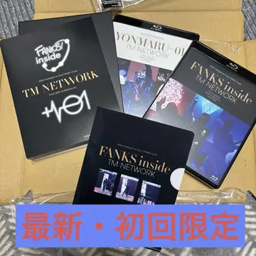 TM NETWORK 01 Blu-ray 최초 한정 inside 블루레이