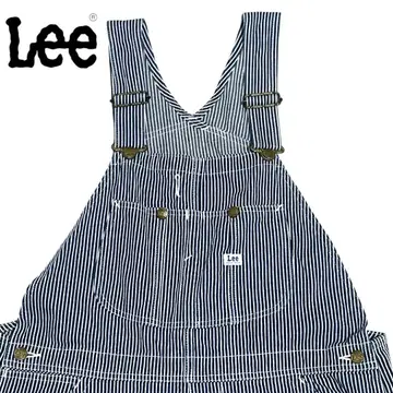 Lee / 리 남성용 오버롤 스트라이프 L m991