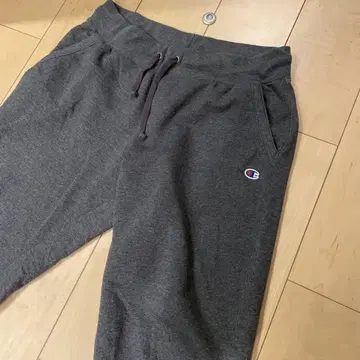 Champion 그레이 조거 팬츠