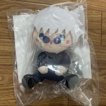 세가 럭키 쿠지 주술회전 회옥 편옥 C상 앉은 봉제 인형 고죠 사토루