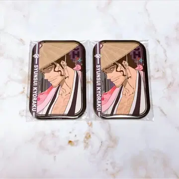 BLEACH 쿄라쿠 슌스이 캔뱃지 마루카쿠 캔뱃지 굿즈 천년혈전편
