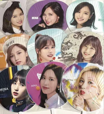 TWICE 미나 부채 34개